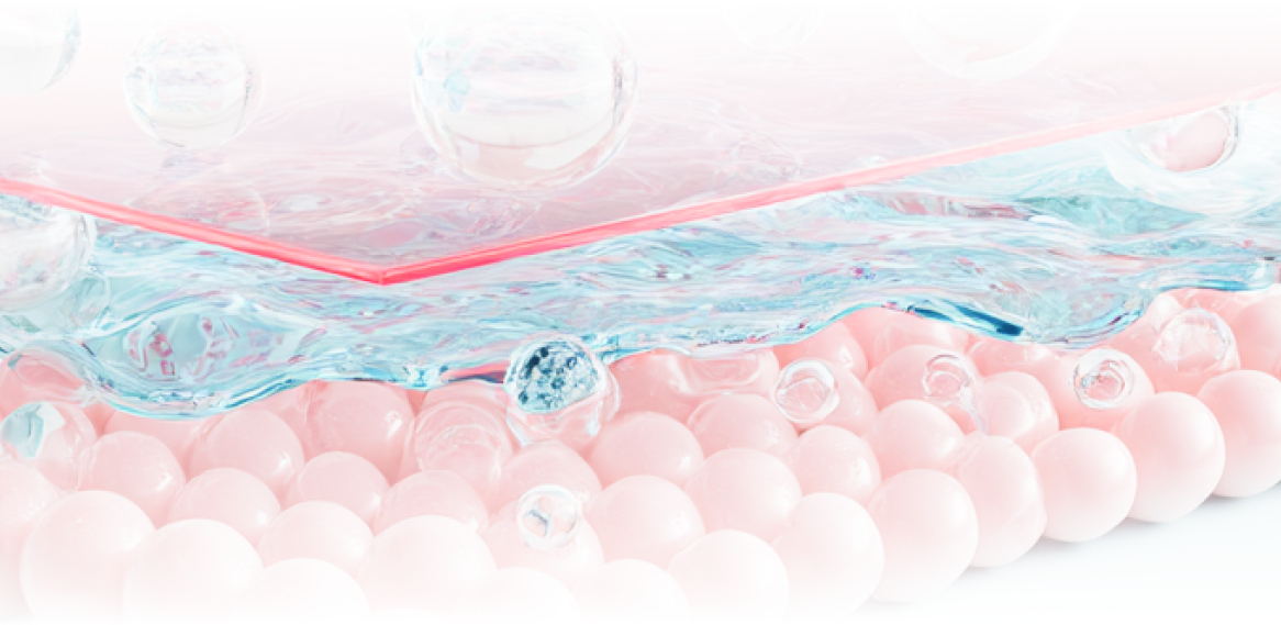 성장인자, 펩타이드, 비타민, 미네랄 등 엑소좀 핵심 성분 구성을 보여주는 설명 이미지